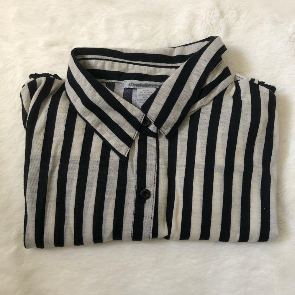 Striped color shirt